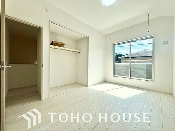 「収納豊富」収納の多さも魅力です。使い勝手の良い収納が各部屋にあります。