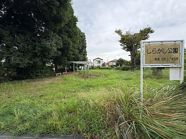 しらかし公園 徒歩1分。 20m