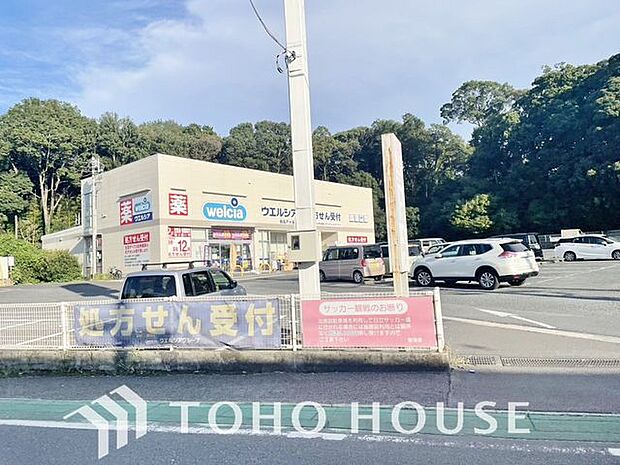 ウエルシア柏名戸ヶ谷店 695m 760m