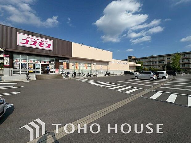 ドラッグストアコスモス流山店 383m 620m