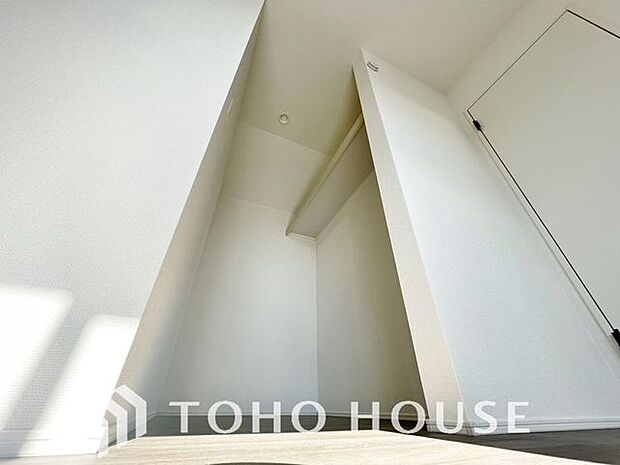 「収納豊富」収納の多さも魅力です。使い勝手の良い収納が各部屋にあります。