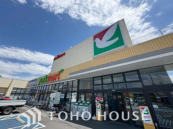 ヨークマート花野井店 536ｍ 670m