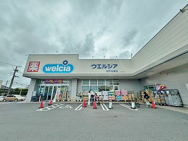 ウエルシア松戸五香店 800m