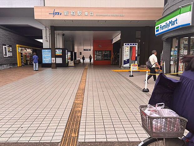 新柏駅 550m