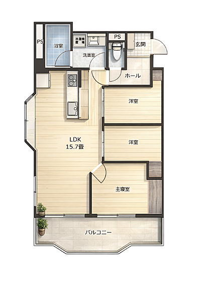間取り：327002921360