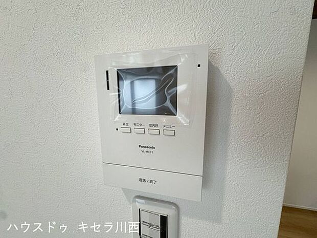 モニター付きインターホン