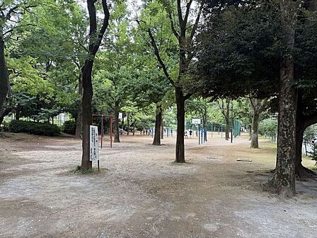 西戸山公園 100m