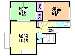 ＧＲＥＥＮ　ＨＯＵＳＥ昭和 2階/2-Ｂ