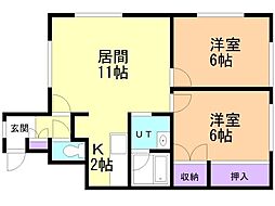 ウッドハウス追分 1階/103