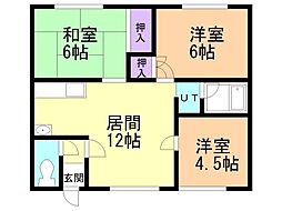 みそぎハイツIII 1階/102