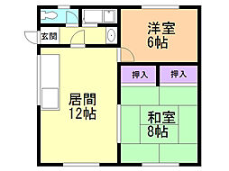 西田アパート 2階