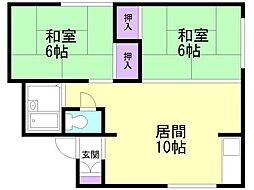 パークハイツ五稜郭 3階