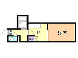 パレス深堀 2階