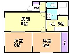 オークビレッジI 2階/202