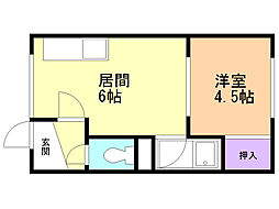 Aフラット 1階