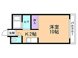コーポヒカリC 2階