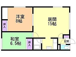 ハイツ日吉 1階/-