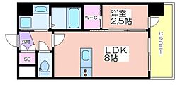 セレニテ南堀江エクラ 2階