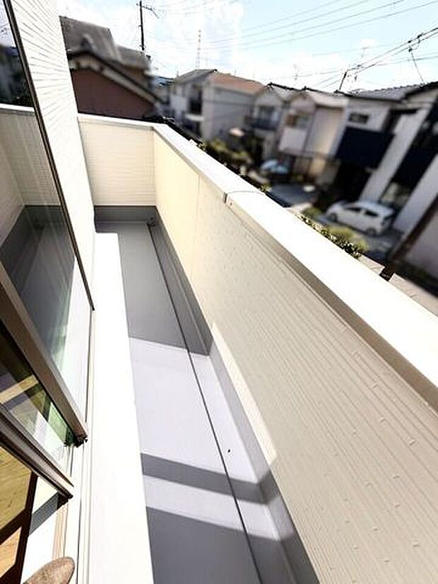 日当たり良好なバルコニー♪