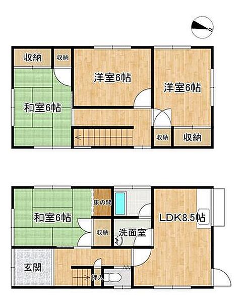 間取り：326000269542