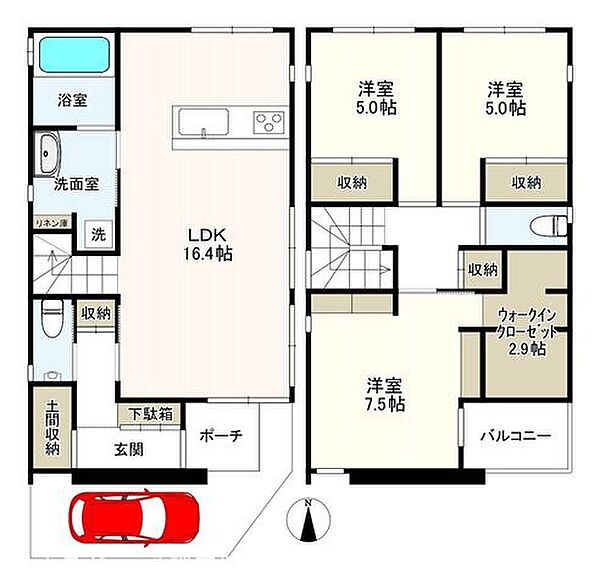 間取り：326000269476