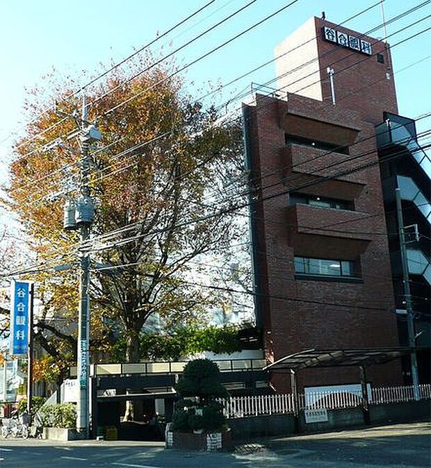 谷合眼科当院では、患者さまに丁寧にわかりやすい説明を行い、親切で心のこもった医療サービスを心がけています。 410m