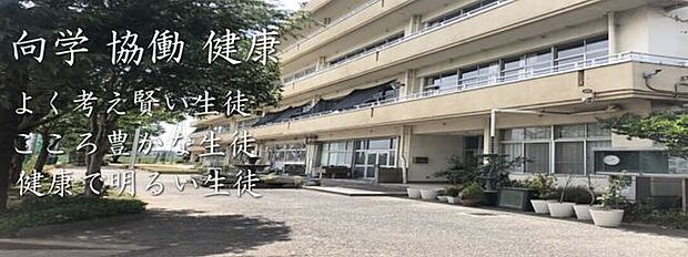 宗岡中学校 570m