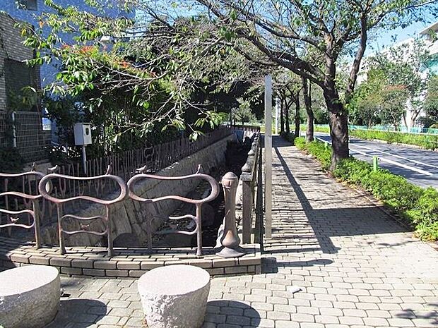 旧白子川遊歩道 360m
