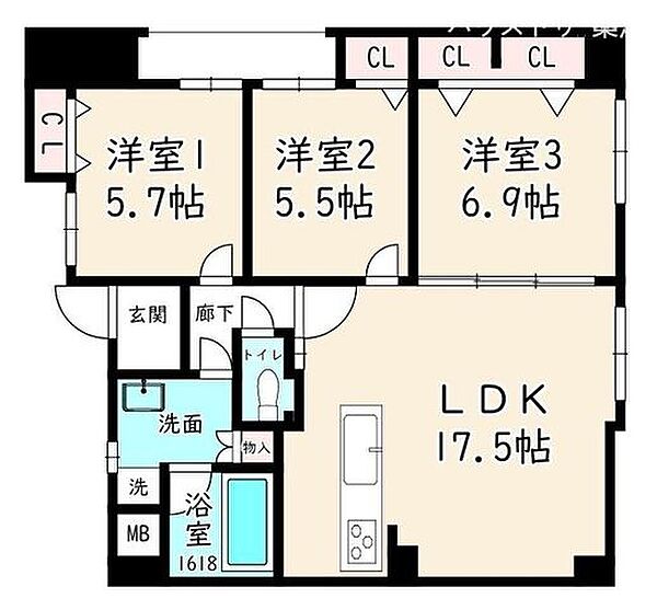 間取り：327002990462