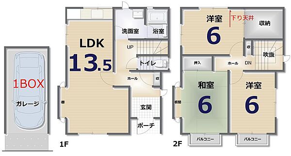 間取り：326000272791