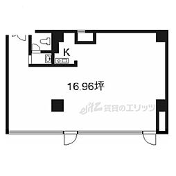 ラフィーネ御池の間取図画像