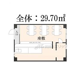 タウンハイツ嵐山の間取図画像