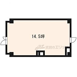 ハイデンス北大路の間取図画像