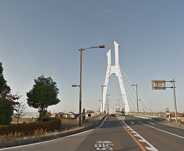 画像22:しらこばと橋　463M