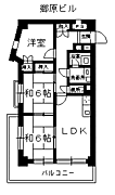 新栄町駅より徒歩15分 3階 築47年6ヶ月の賃貸物件