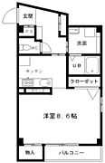 カーサ オグリ 1階 築20年4ヶ月の賃貸物件