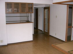 コーポ大場 2階2LDKのリビング/ダイニング