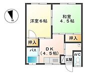 広島市西区中広町1丁目 4階建 築61年のイメージ