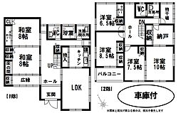 長野県上水内郡飯綱町赤塩6406-1 2階6SLDKの間取り