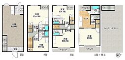 プラザ宮町 ワンルームの間取図画像