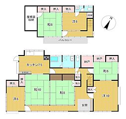 白銀町2丁目508番 7DKの間取り