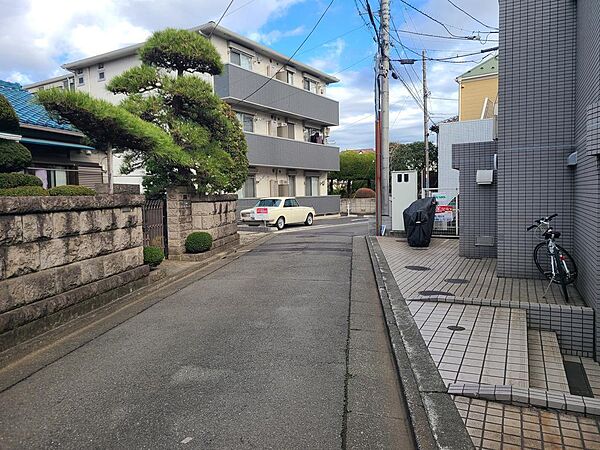 前面道路
