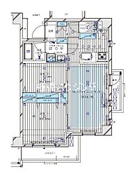 メインステージ本蓮沼 2LDKの間取図画像