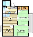 岡山市中区東川原 2階建 築37年のイメージ