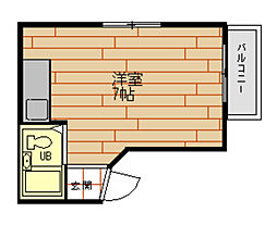 間取図画像 ワンルーム