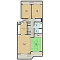 ヴィラ北村3階5.3万円