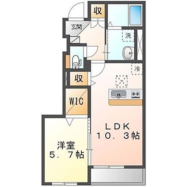 同じ建物の物件間取り写真 - ID:208009155800