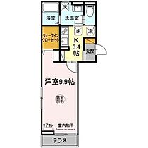 グランセレスタＡ 107 ｜ 茨城県土浦市桜町1丁目（賃貸アパート1K・1階・34.18㎡） その2