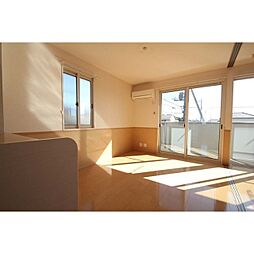 アムール岡崎　Ａ 2階2LDKのリビング/ダイニング