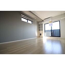 カレントヴィラVI 301 3階1Kのリビング/ダイニング